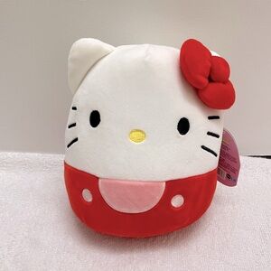 Hello Kitty Red Bow Squishmallow 7”